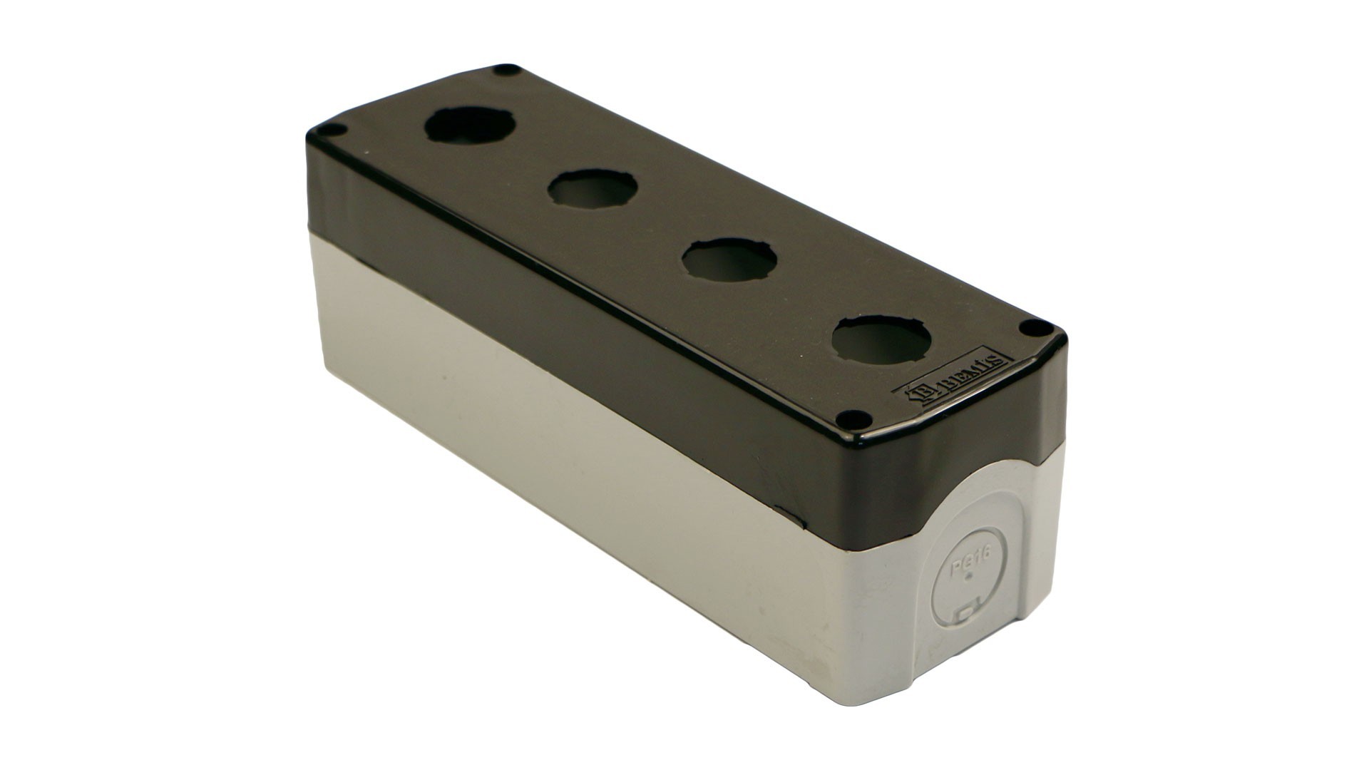 Bemis BT3-4000-0002 4’lü Buton Kutusu Polyamid 6 IP44 Siyah