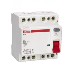 Himel 4 Kutuplu 25A 300mA Kaçak Akım Koruma Rölesi (RCCB) – 4x25A / HDB3VR425TC