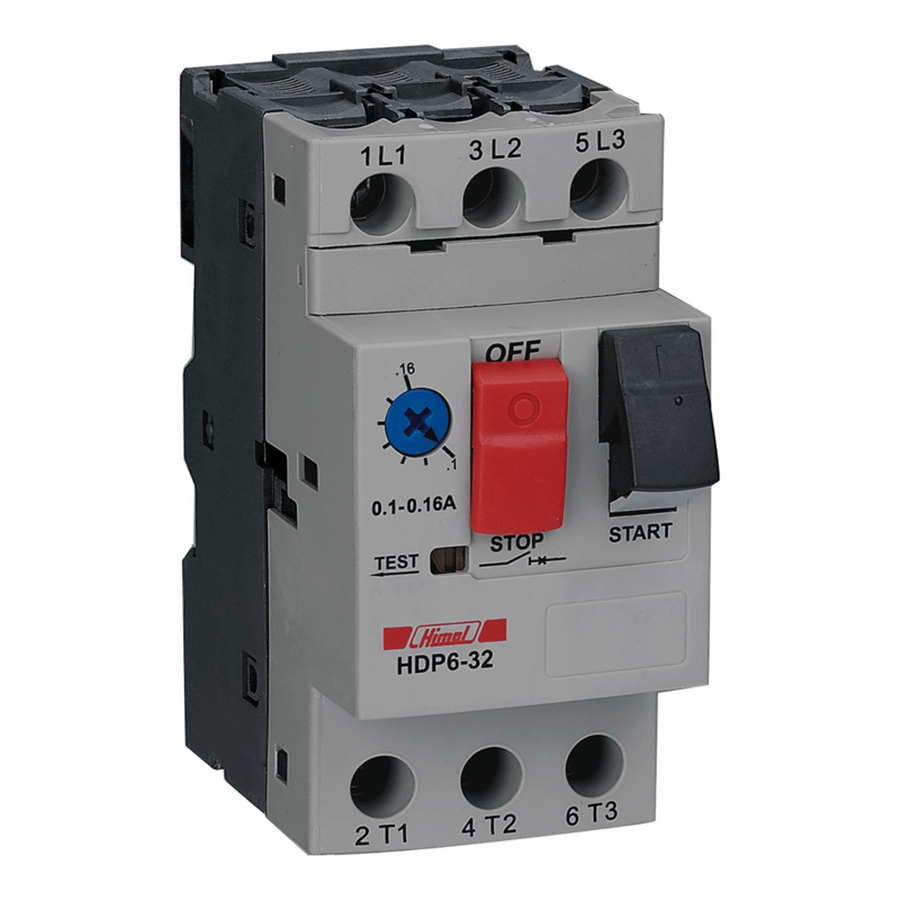 Himel HDP6324 2.5–4A Termik Manyetik Motor Koruma Şalteri