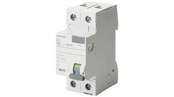 Siemens 5SV5312-6 Kaçak Akım Rölesi 2x25A 30mA | RCCB